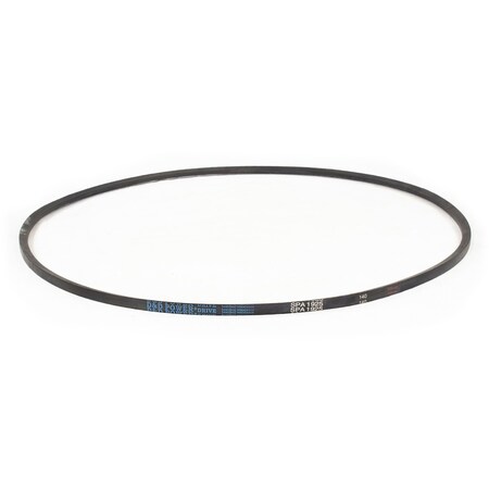 D&D SPA1925 Metric V-Belt, 1925mm Outside Length, 13 mm Top Width, 10 mm Thickness, 1 Ribs SPA1925